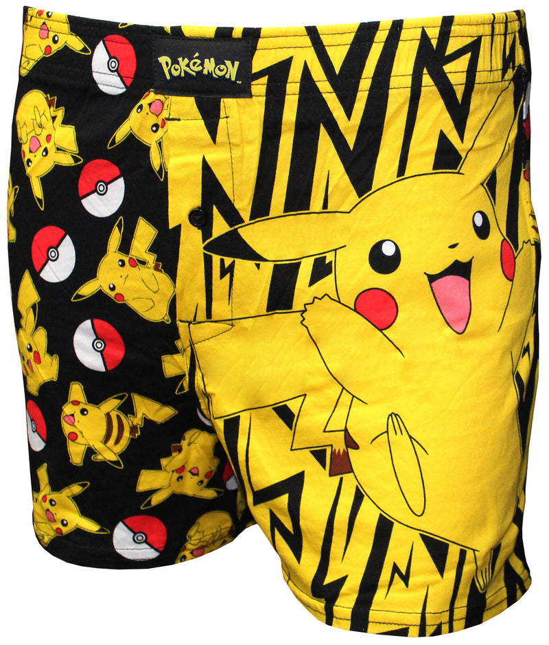 Nintendo Pokemon Pikachu Boxer Shorts