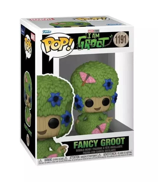 ¡Funko Pop! Marvel - Soy Groot - Figura de vinilo Fancy Groot 