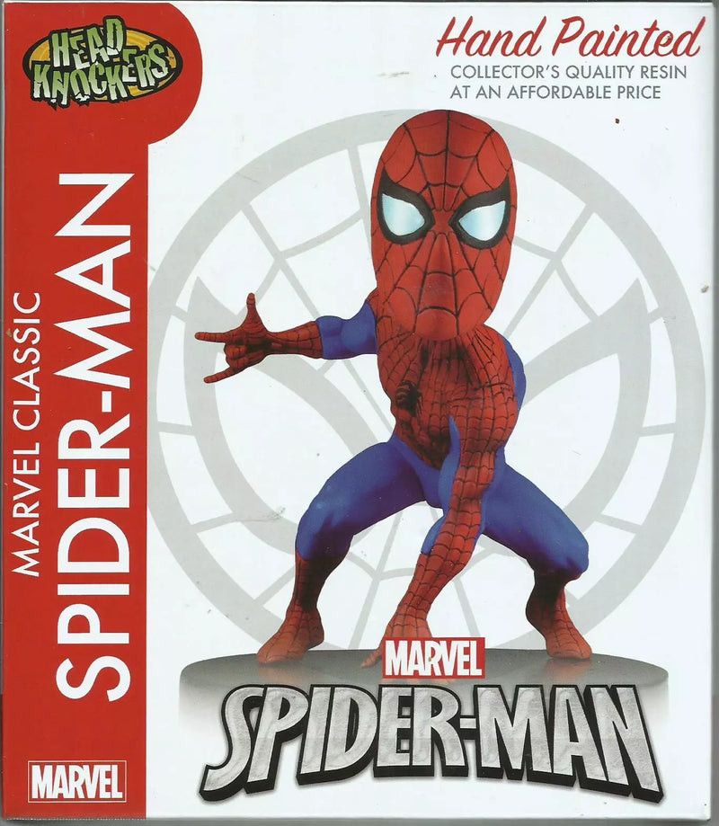 Load image into Gallery viewer, Marvel Classics - Spider-Man Head Knocker Bobble Head
