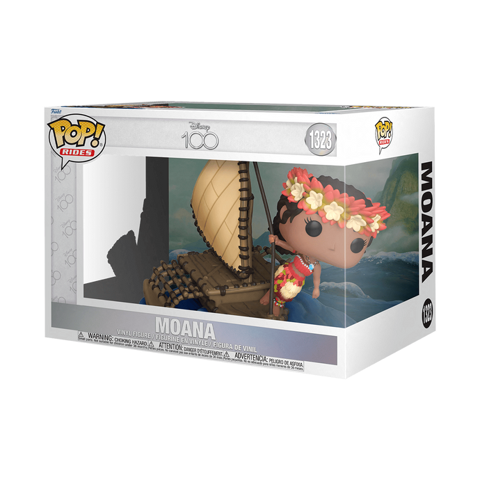 Funko POP! Manèges : Figurine en vinyle Moana du 100e anniversaire de Disney 