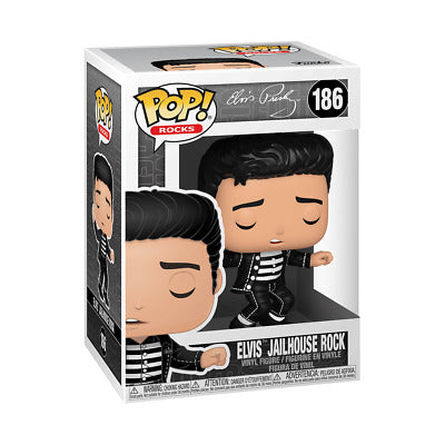 Funko POP! Roches : Elvis Presley - Elvis Jailhouse Rock 