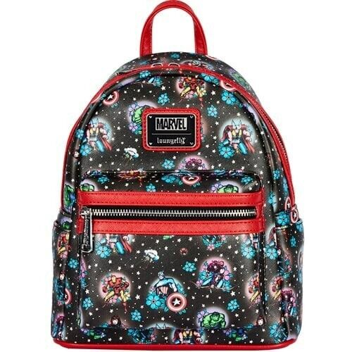 Marvel - Avengers Tattoo Mini Backpack, Loungefly