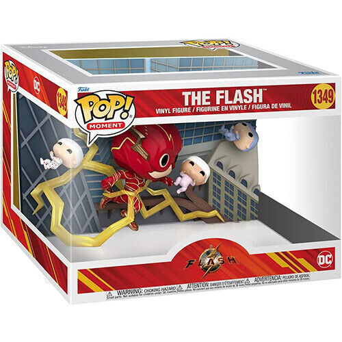 ¡Funko POP! Momentos de la Película - Set de Figuras de Flash - THE FLASH (Baby Shower)