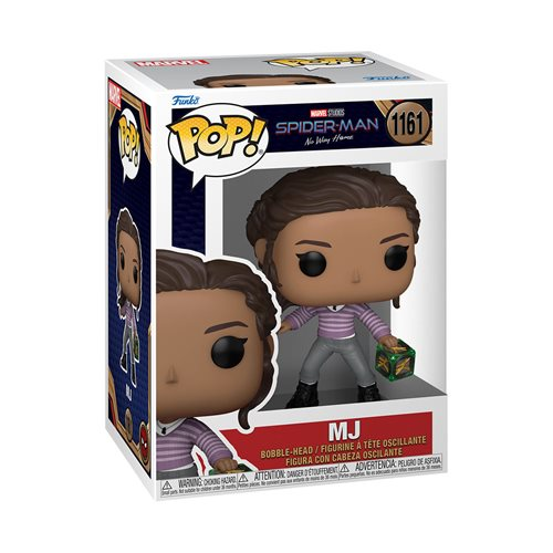 Cargue la imagen en el visor de la galería, ¡Funko Pop! Spider-Man: No Way Home MJ con figura de vinilo en caja
