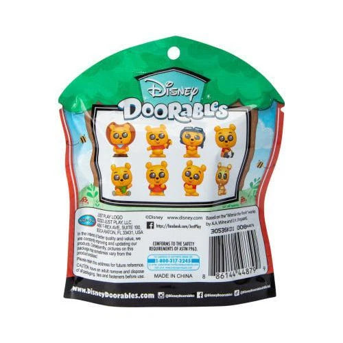 Load image into Gallery viewer, U.C.C. Distributing Disney Doorables Flocked Winnie The Pooh Series Blind Bag
