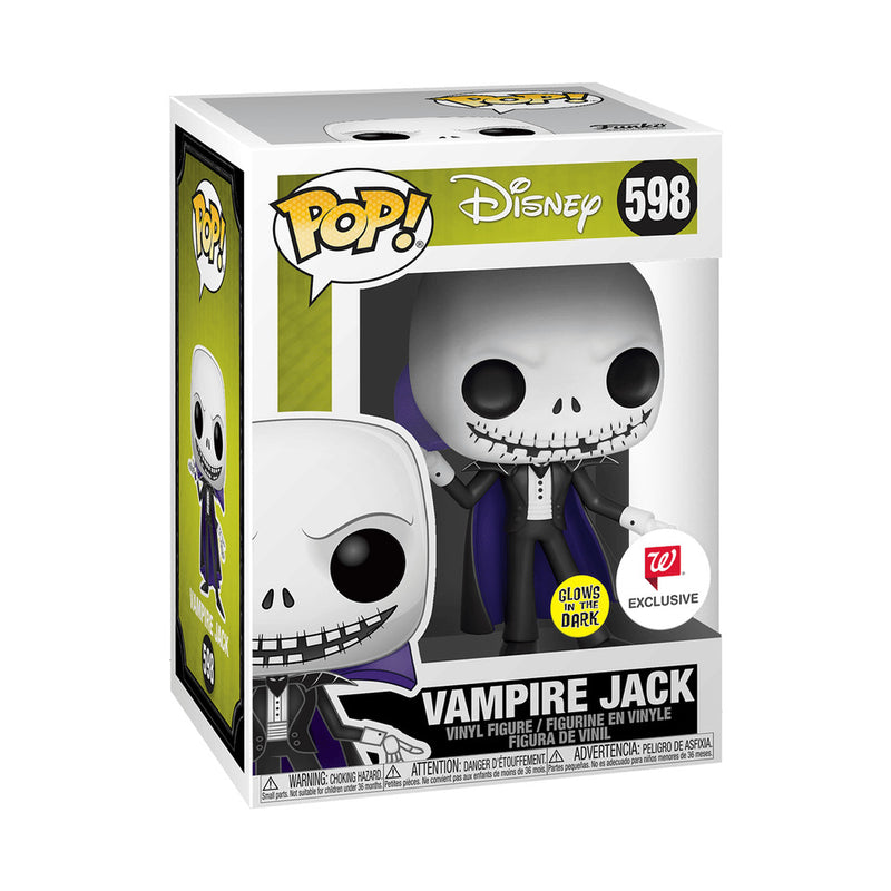 Funko Pop! Disney: Nightmare Before Christmas - Vampire Jack Vinyl Figure T+