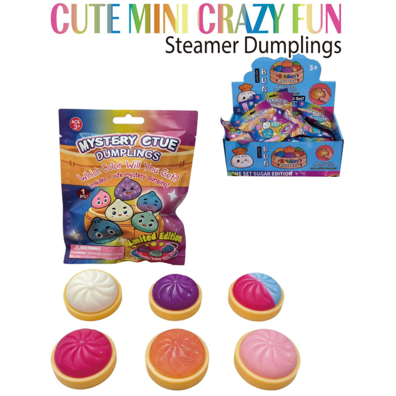 Cargue la imagen en el visor de la galería, Squishy Dumpling Buns - Mystery 1Pc Sensory Fidget Toy
