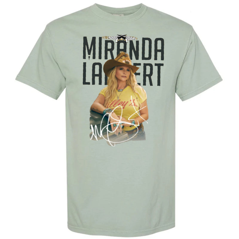 Load image into Gallery viewer, Miranda Lambert - Tour Green Comfort Color T-shirt

