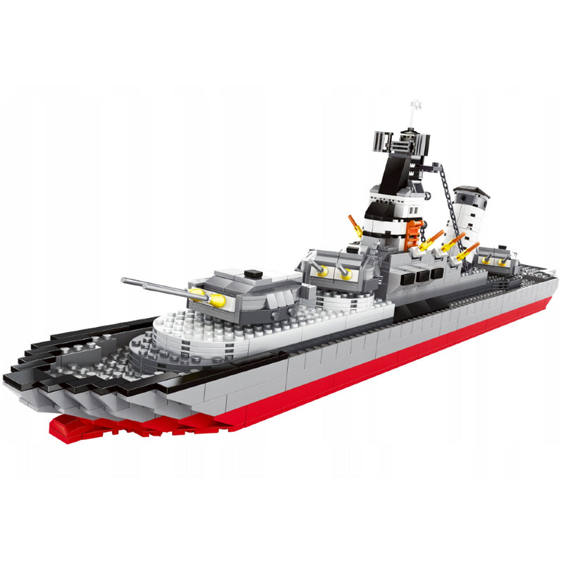 Chargez l&#39;image dans la visionneuse de la galerie, Wange Bricks: Battleship Destroyer Brick Toy

