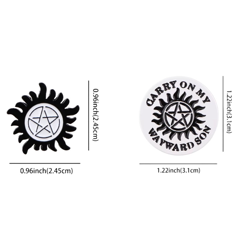 Load image into Gallery viewer, Supernatural - Characters Enamel Pin
