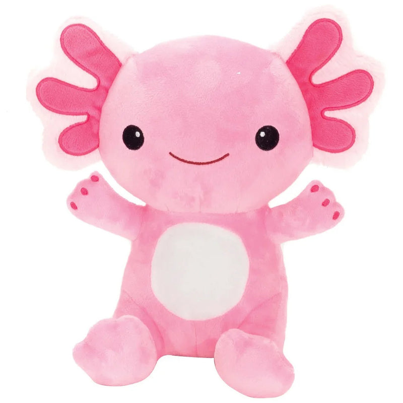 Chargez l&#39;image dans la visionneuse de la galerie, Axolotl - Pink Rose Sitting Plush
