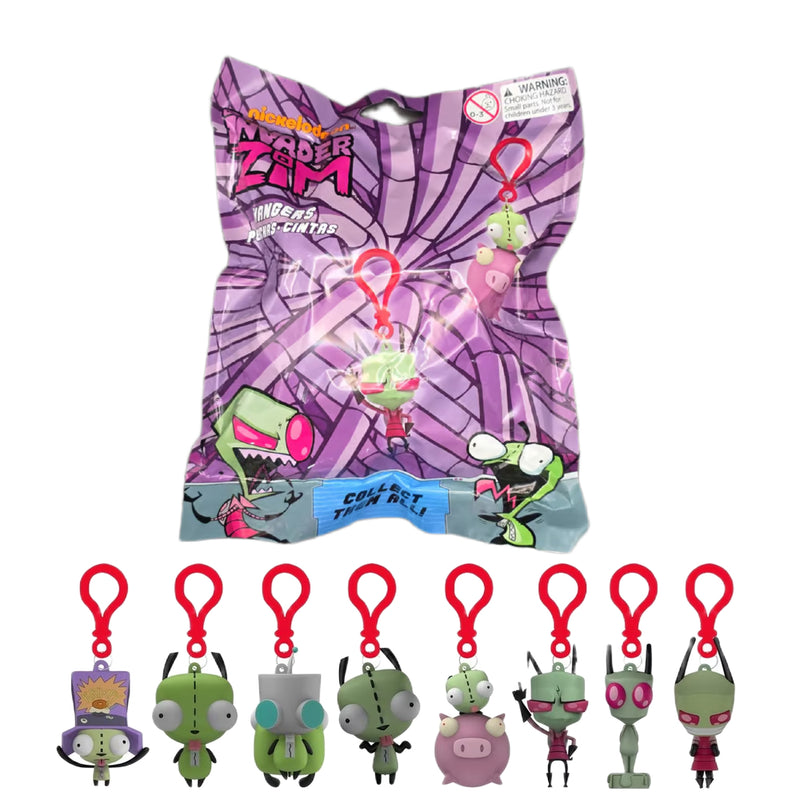 Load image into Gallery viewer, Invader Zim - Exclusive Flocked 1pc Hangers Blind Bag
