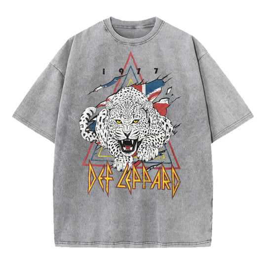 Def Leppard - Animal Distressed T Shirt