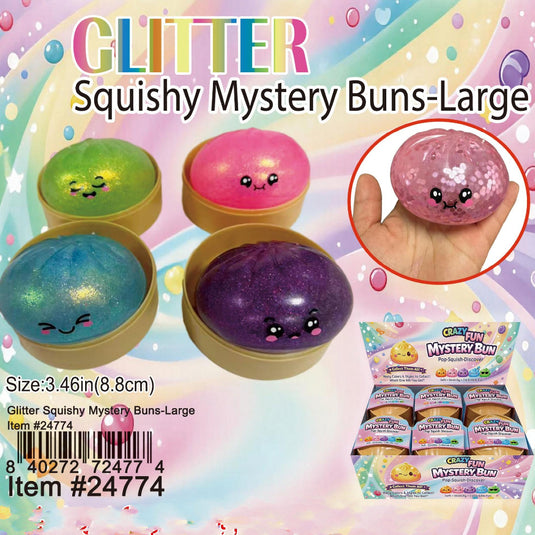 Squishy Dumpling Buns - Mystery 1Pc Sensory Fidget Toy