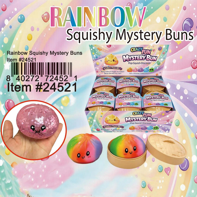 Cargue la imagen en el visor de la galería, Squishy Dumpling Buns - Mystery 1Pc Sensory Fidget Toy
