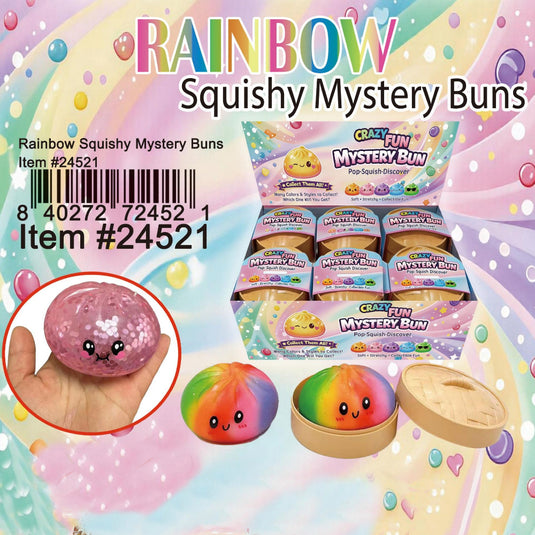 Squishy Dumpling Buns - Mystery 1Pc Sensory Fidget Toy