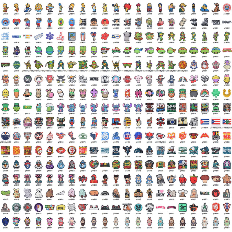 Chargez l&#39;image dans la visionneuse de la galerie, Shoe Character Charms
