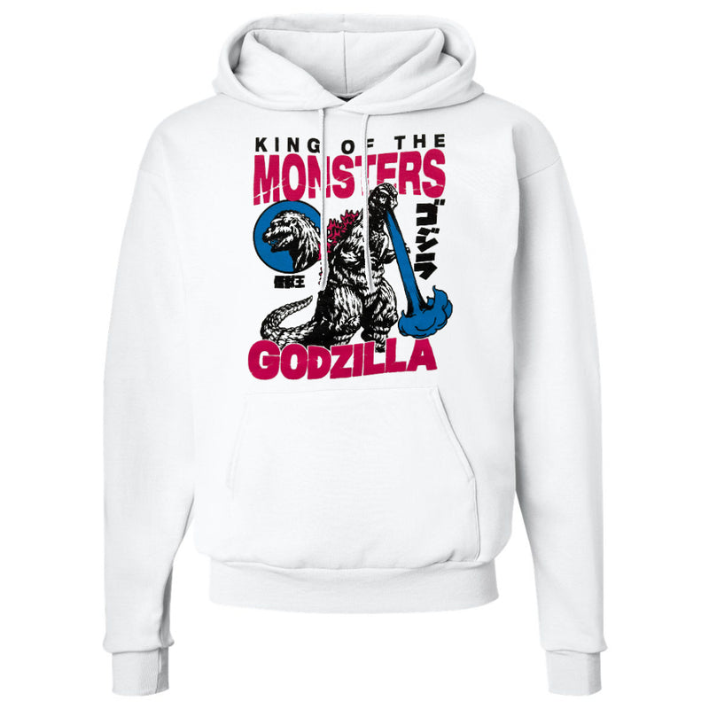 Load image into Gallery viewer, Rex Godzilla - King Of Monsters White Graphic Adult Pull-Over Hoodie
