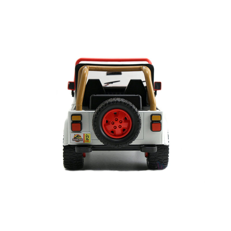 Chargez l&#39;image dans la visionneuse de la galerie, Hollywood Rides: Jurassic World - Jeep® Wrangler 1992 1/24 Scale Diecast Jada Toys Figure
