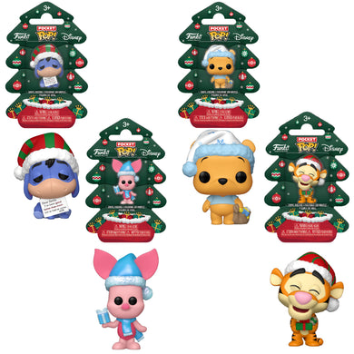 Funko Pocket POP! Disney: Winnie the Pooh Characters Holiday Tree Viny Figure