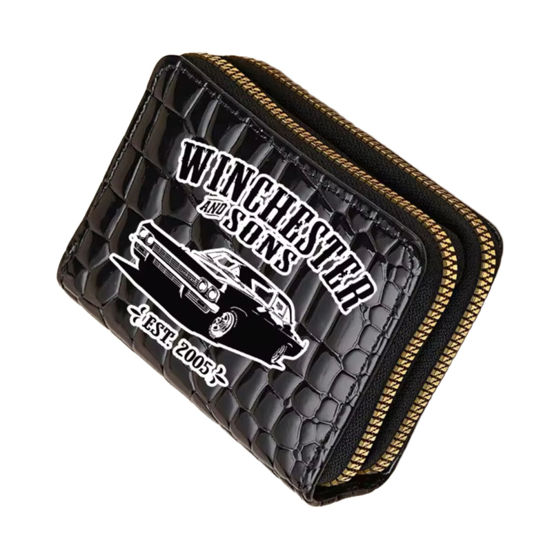 Load image into Gallery viewer, Supernatural - Double Zipper Wallet
