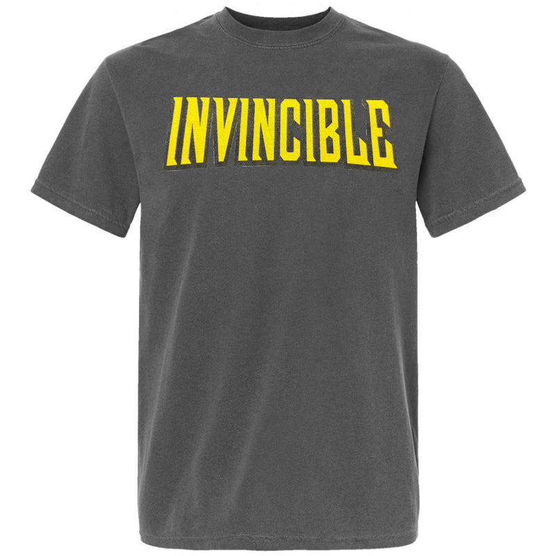 Load image into Gallery viewer, Invincible - Charcoal Comfort Color T-shirt
