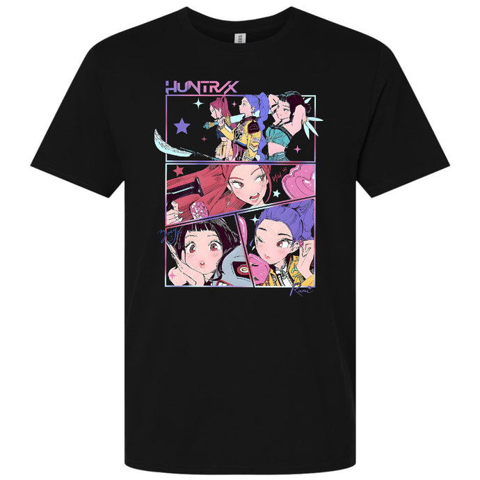 K-Pop Demon Hunters - Huntrix Group Girls T-Shirt