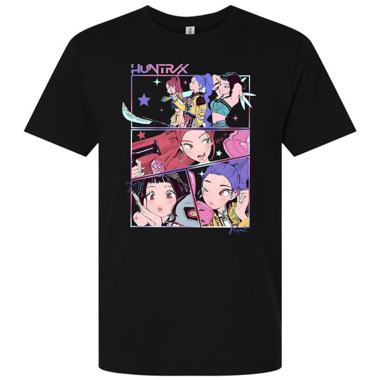 K-Pop Demon Hunters - Huntrix Group Girls T-Shirt