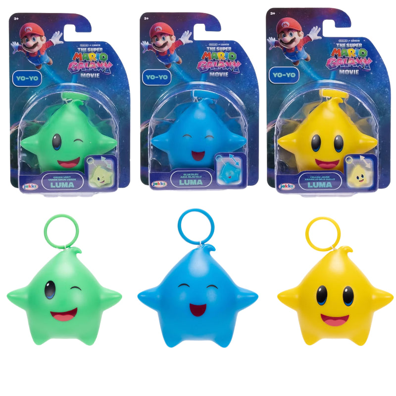 Chargez l'image dans la visionneuse de la galerie, The Super Mario - Galaxy Movie Yo-Yo Luma Figure
