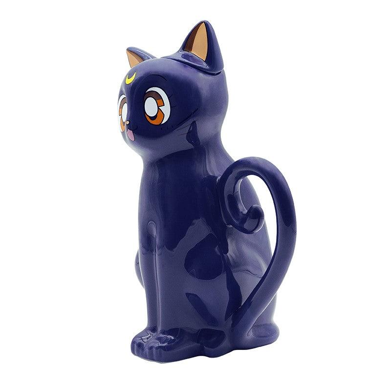 Chargez l&#39;image dans la visionneuse de la galerie, Sailor Moon - Luna Ceramic Teapot
