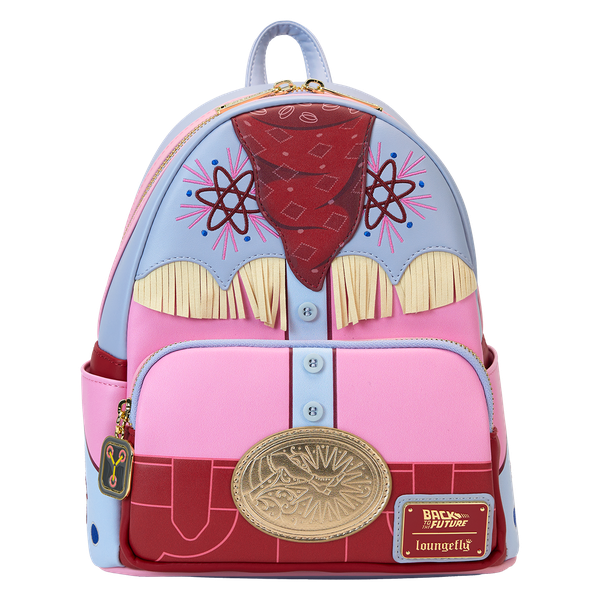 Loungefly Universal: Back To The Future 40th Anniversary Mini Backpack