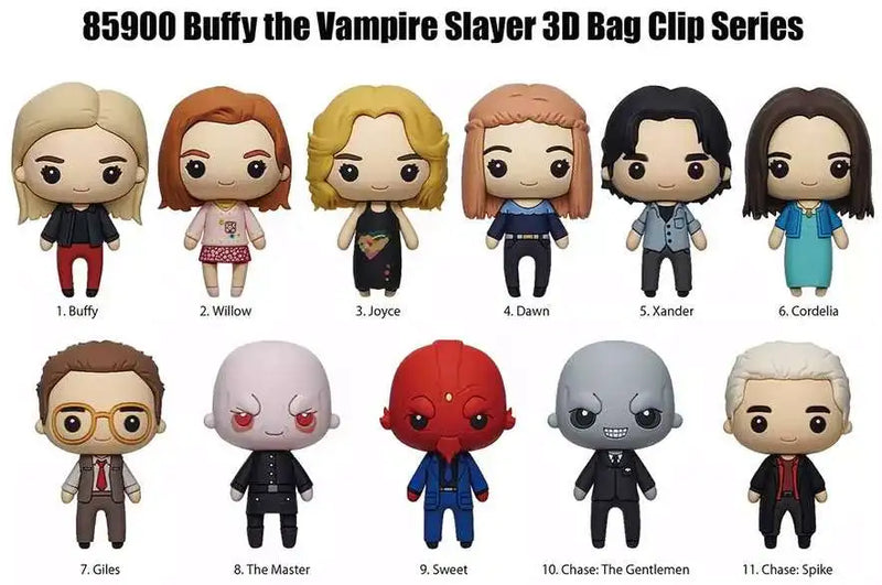 Chargez l&#39;image dans la visionneuse de la galerie, Monogram Buffy - The Vampire Slayer Series 1 - 1pc 3D Figure Bag Clip Blind Bag
