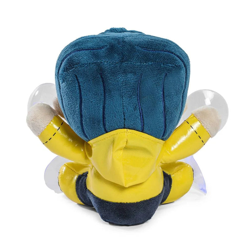 Load image into Gallery viewer, Coraline Button-Eyed Coraline Plush Window Clinger
