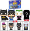 Funko Bitty POP! DC Comics The Joker Mini Collectible Toys 4-Pack