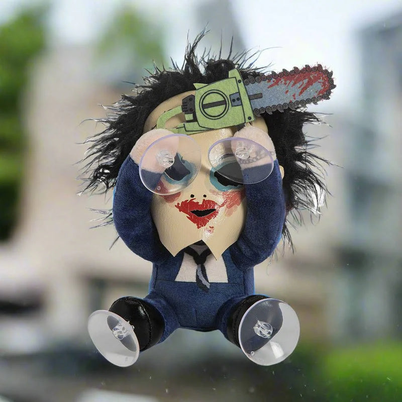Load image into Gallery viewer, Texas Chainsaw Massacre Leatherface Window Clinger Plush
