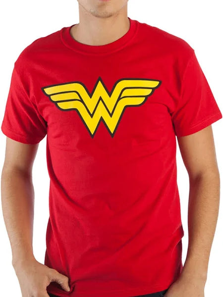 DC Comics - Wonderwoman Logo Red T-shirt