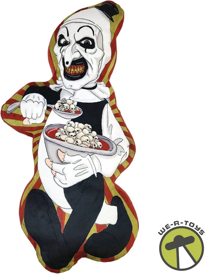 Load image into Gallery viewer, Surreal Entertainment Terrifier Art The Clown Shaped Pillow
