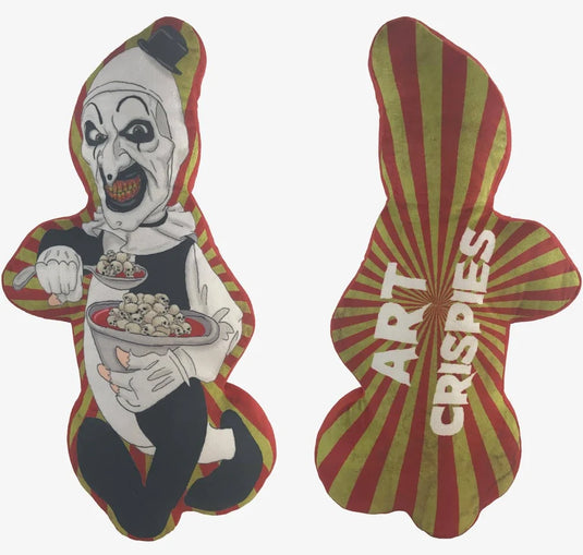 Surreal Entertainment Terrifier Art The Clown Shaped Pillow