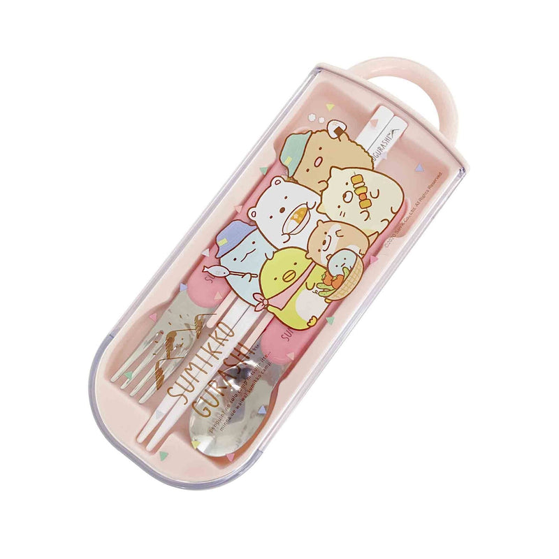 Cargue la imagen en el visor de la galería, Sumikkogurashi (Camping) Utensil Set
