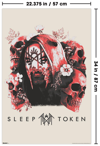 Load image into Gallery viewer, Trends International Sleep Token - Skulls And Flowers Poster
