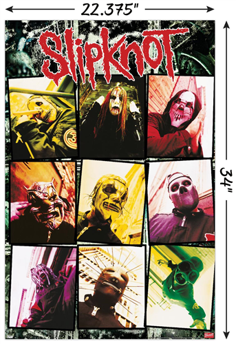 Trends International Slipknot - Grid Poster