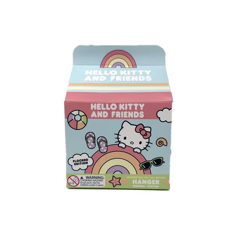 Load image into Gallery viewer, Sanrio Hello Kitty &amp; Friends - Summer Flocked 1pc Hangers Blind Box
