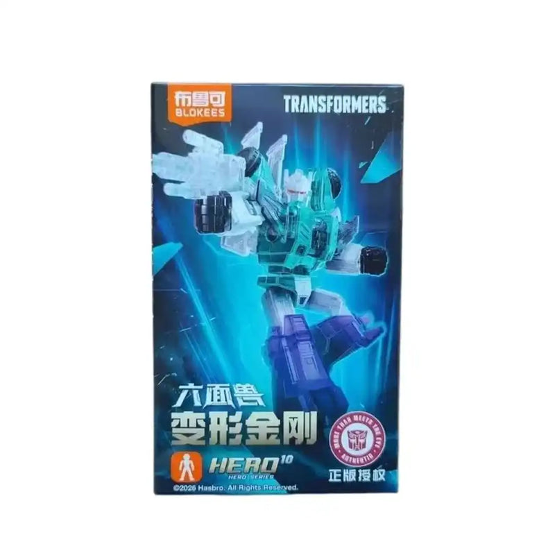 Chargez l'image dans la visionneuse de la galerie, Blokees: Transformers Galaxy Version 10 - One Shall Stand Sixshot Brick Toy
