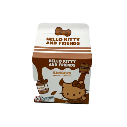 Sanrio Hello Kitty & Friends - Chocolate Milk Flocked 1pc Hangers Blind Box