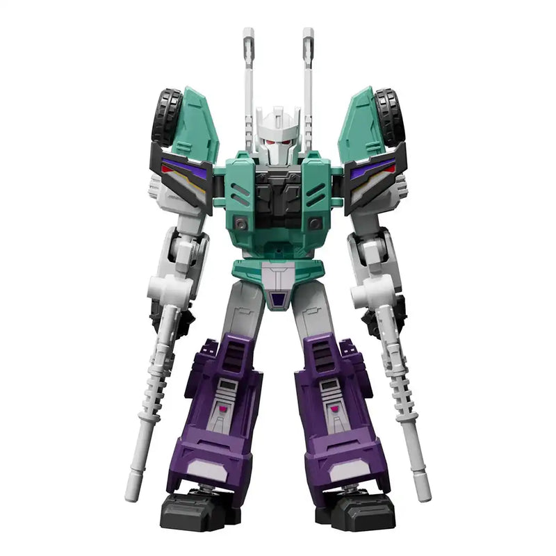 Chargez l'image dans la visionneuse de la galerie, Blokees: Transformers Galaxy Version 10 - One Shall Stand Sixshot Brick Toy
