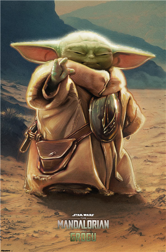Trends International Star Wars - The Mandalorian And Grogu (2026) Grogu Force Wall Poster