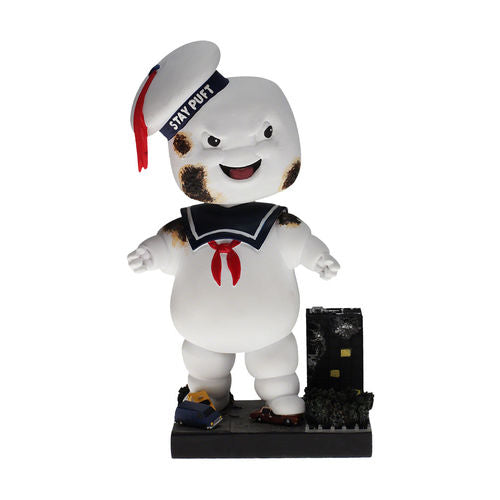 Cargue la imagen en el visor de la galería, Ghostbusters - Classic Stay Puft Marshmallow Man Scorched Bobble Head
