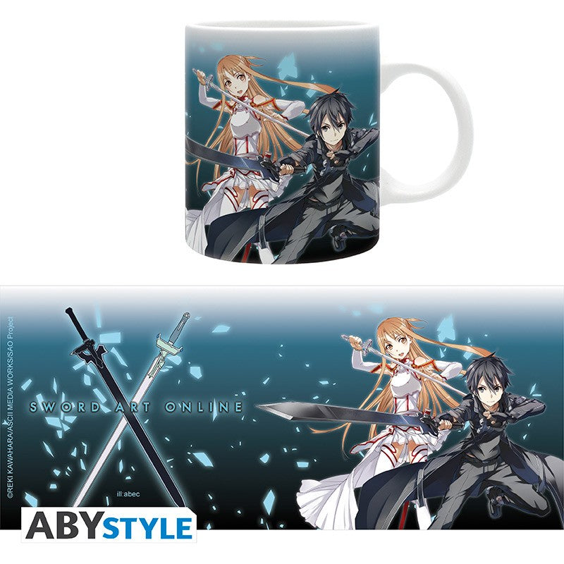 Load image into Gallery viewer, Sword Art Online - Asuna &amp; Kirito Mug
