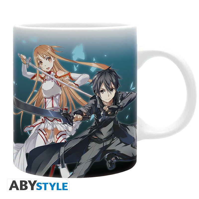 Load image into Gallery viewer, Sword Art Online - Asuna &amp; Kirito Mug
