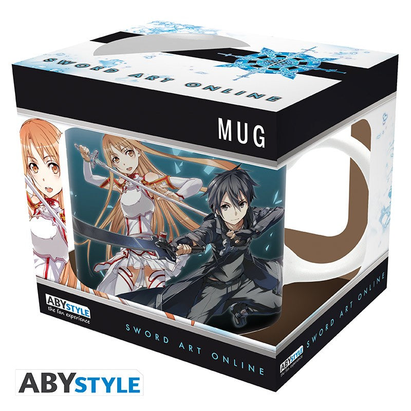 Load image into Gallery viewer, Sword Art Online - Asuna &amp; Kirito Mug
